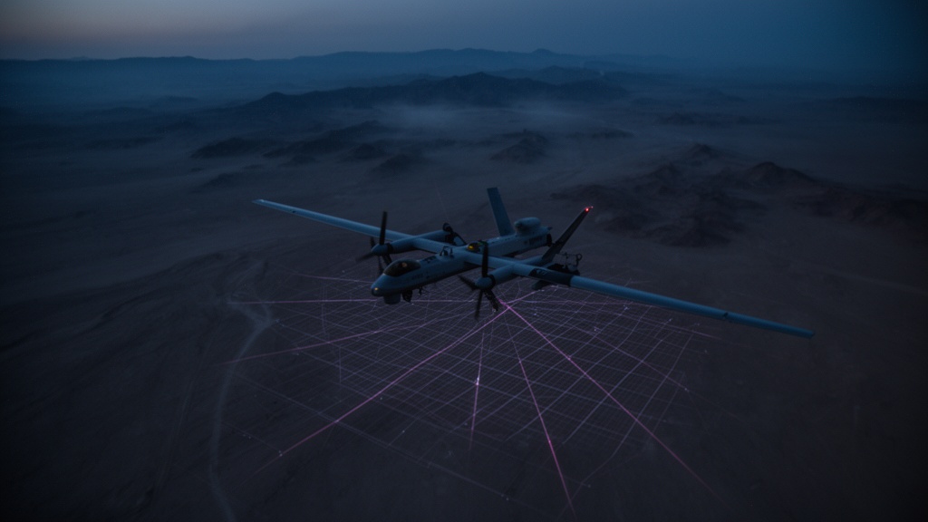 Drone navigation landscape